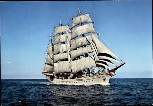 Ak Segelschulschiff Gorch Fock der Bundeswehr, Bundesmarine