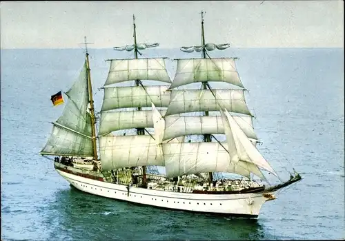 Ak Segelschulschiff Gorch Fock der Bundeswehr, Bundesmarine