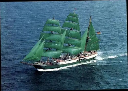 Ak Segelschiff, Bark Alexander von Humboldt, Deutsche Stiftung Sail Training