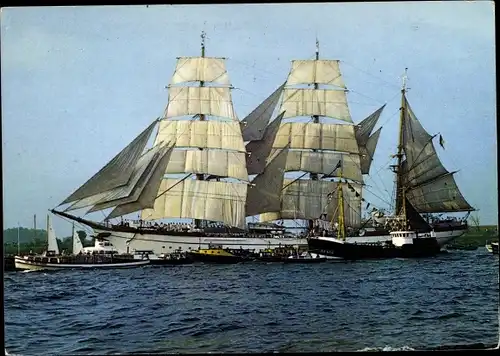 Ak Segelschulschiff Gorch Fock, Bundesmarine