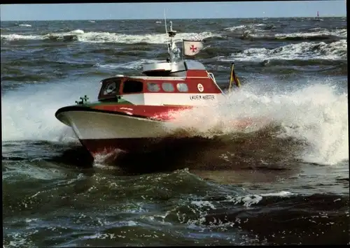 Ak Strandrettungsboot Wilhelm Hübotter, DgzRS