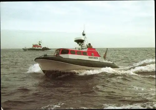 Ak Seenot Rettungsboot der 9 m Klasse, Wilhelm Hübotter, Walter Müller, Fritz Behrens,Carl Wuppesahl