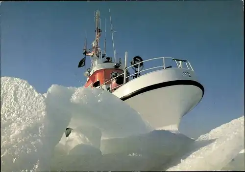 Ak Seenotkreuzer mit Tochterboot der 19 m Klasse, Otto Schülke, Kratschke, Lüken, DgzRS