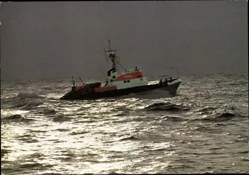 Ak Seenotkreuzer mit Tochterboot der 26 m Klasse, Georg Breusing, Emminghaus, DgzRS