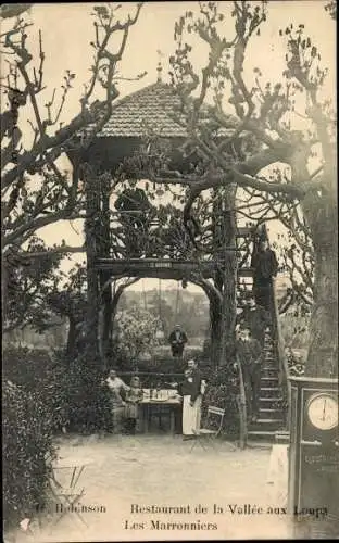 Ak Robinson Hauts de Seine, Restaurant de la Vallee aux Loups, les Marronniers