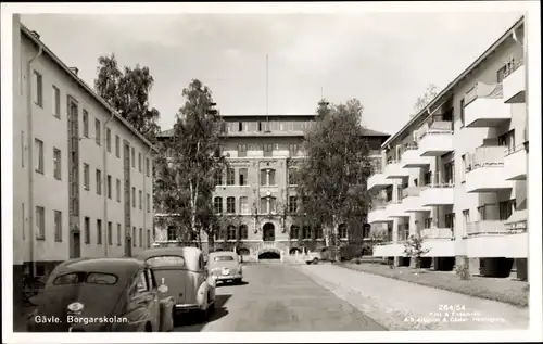 Ak Gävle Schweden, Borgarskolan