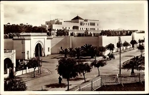 Ak Casablanca Marokko, Le palais du Sultan