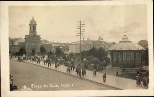 Foto Ak Argentinien, Plaza de Punta Arenas