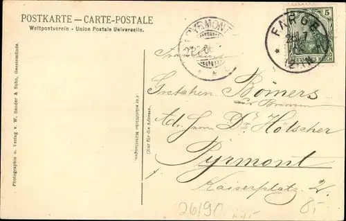 Ak Dampfer Forelle, Norddeutscher Lloyd Bremen