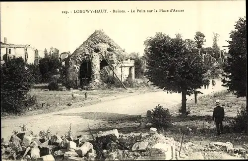 Ak Longwy Haut Meurthe et Moselle, Ruines