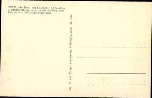 Ak Soest in Westfalen, St. Patrokli Dom