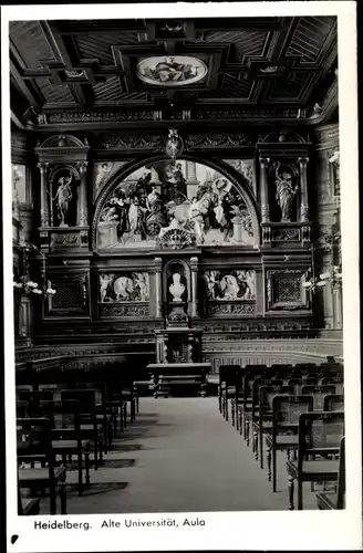 Ak Heidelberg am Neckar, Aula der alten Universität