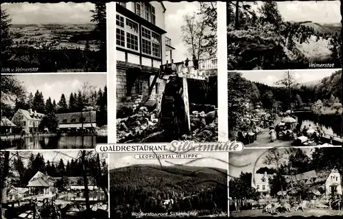 Ak Leopoldstal Horn Bad Meinberg am Teutoburger Wald, Silbermühle, Velmerstot