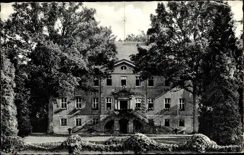 Ak Schieder Schwalenberg in Lippe, Schloss