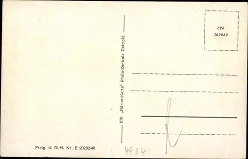 Ak Holzhausen Externsteine Horn Bad Meinberg am Teutoburger Wald, Total