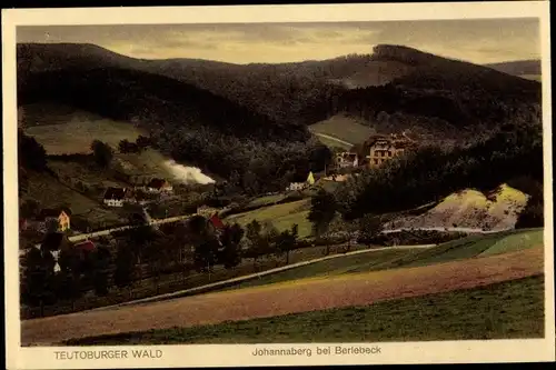 Ak Johannaberg Berlebeck Detmold im Teutoburger Wald, Ort mit Umgebung