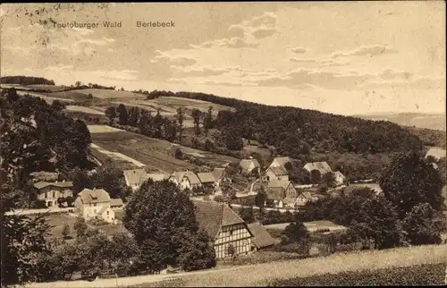 Ak Berlebeck Detmold im Teutoburger Wald, Ort mit Umgebung