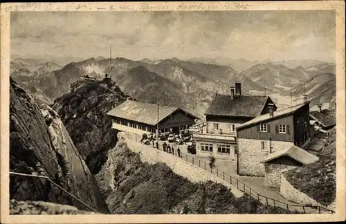 Ak Bayrischzell im Mangfallgebirge Oberbayern, Wendelsteinhaus