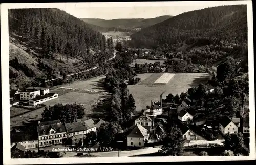 Ak Stutzhaus Luisenthal Thüringen, Blick von der Gothaer Vereinshütte