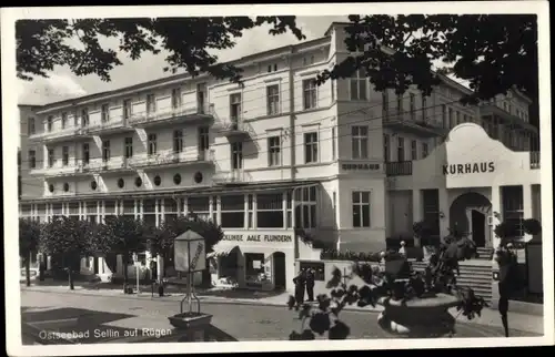 Ak Sellin Insel Rügen, Kurhaus