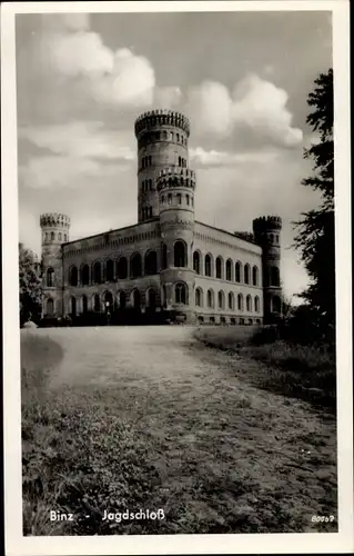 Ak Seebad Binz auf Rügen, Jagdschloss