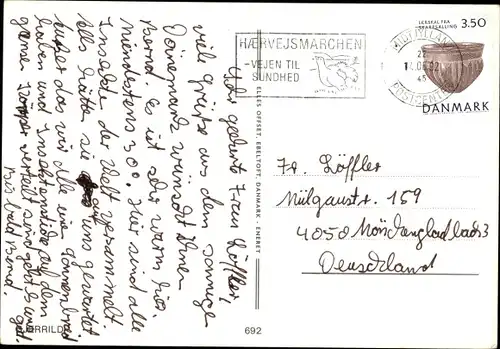 Ak Middelfart Dänemark,