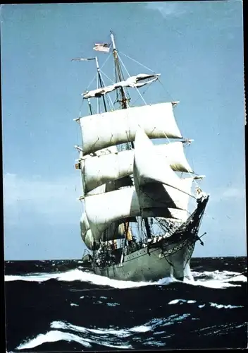 Ak Belgisches Segelschulschiff Mercator, Navire ecole belge