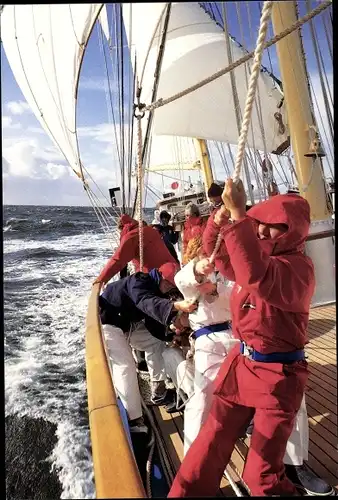 Ak Segelschiff, Japanisches Segelschulschiff STS Kaisei, Sail Training Association of Japan