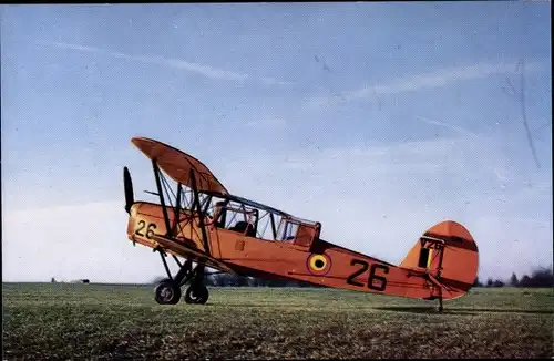 Ak Force Aerienne Belge, Belgische Luchtmacht, SV 4 bis, 26, Biplan, Übungsflugzeug