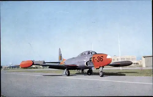 Ak Force Aerienne Belge, Belgische Luchtmacht, T 33, FT 36, Übungsflugzeug