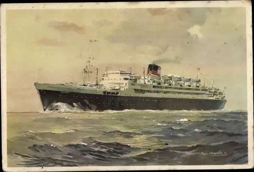 Künstler Ak Dampfer Provence, Bretagne, SGTM