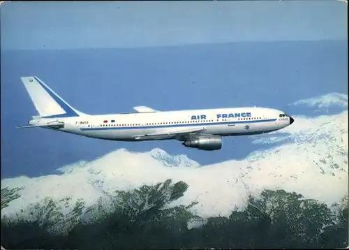 Ak Französisches Pasagierflugzeug, Air France, Airbus A 300 B 2