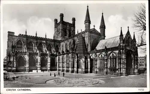 Ak Chester Cheshire England, Cathedral