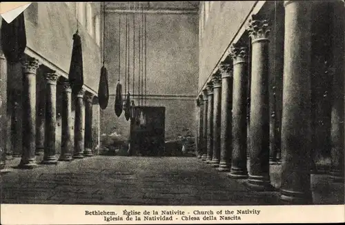 Ak Bethlehem Palästina, Eglise de la Nativite
