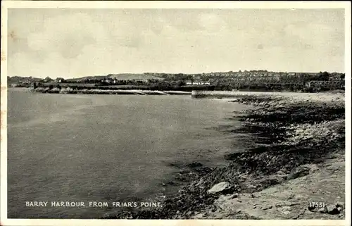 Ak Barry Wales, Harbour seen from Friar's Point
