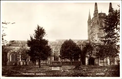 Ak Tamworth West Midlands England, Church