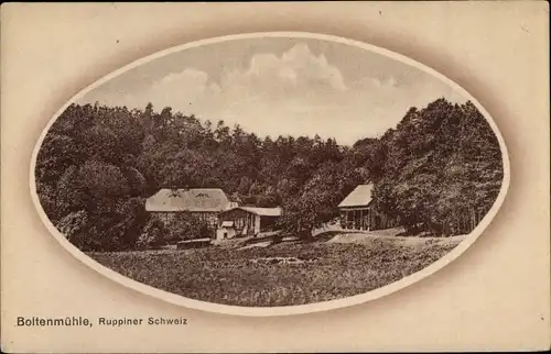 Ak Boltenmühle Gühlen Glienicke Neuruppin in Brandenburg, Gesamtansicht