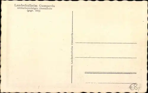 Ak Gumperda in Thüringen, Denkmal am Wäldchen