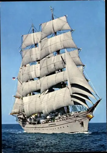 Ak Segelschulschiff Gorch Fock, Bundesmarine