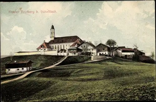 Ak Sachsenkamm in Oberbayern, Kloster Reutberg