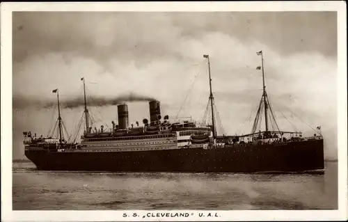 Ak Dampfer SS Cleveland, United American Lines