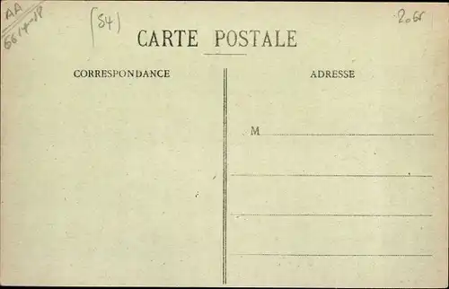 Ak Pont à Mousson Mussenbrück Lothringen Meurthe et Moselle, Rue du Pont, zerstörte Häuser