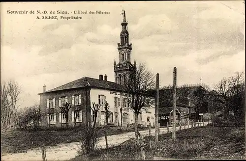 Ak Sion Meurthe et Moselle, L'Hôtel des Pèlerins