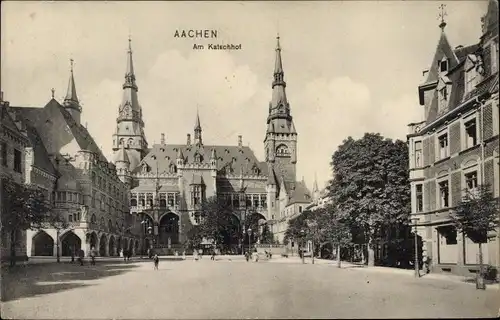 Ak Aachen in Nordrhein Westfalen, Am Katschhof