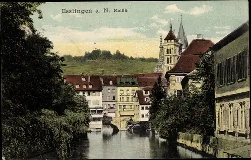 Ak Esslingen am Neckar, Maille