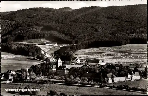 Ak Grafschaft Schmallenberg im Sauerland, Ort mit Umgebung