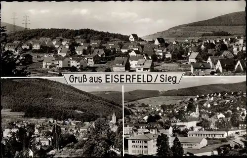 Ak Eiserfeld Siegen in Westfalen, Panorama