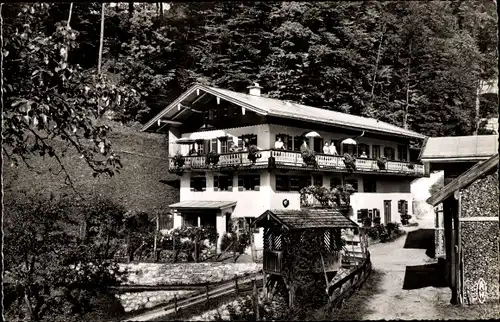 Ak Ramsau im Berchtesgadener Land Oberbayern, Landhaus Lehenmühle