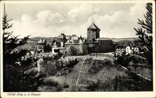 Ak Burg an der Wupper Solingen, Schloss Burg