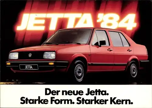 Ak VW Jetta, Volkswagen, Reklame